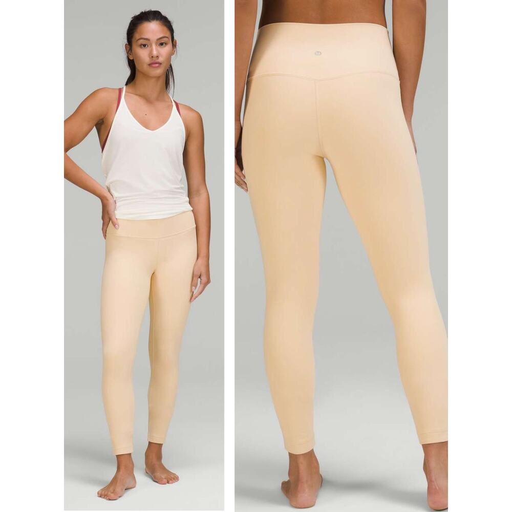 LULULEMON Align High-Rise Pant 25" Size 4 Prosecco - Picture 1 of 6